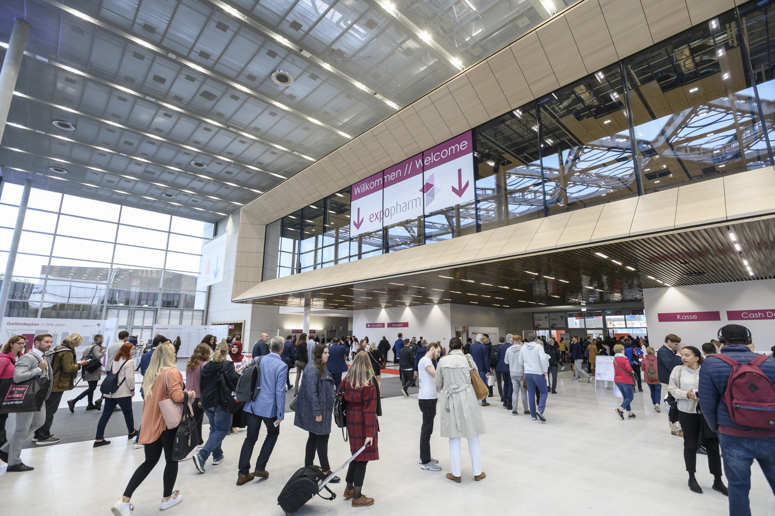 Vier Tage öffnet die Expopharm ihre Apothekenwelt in München.